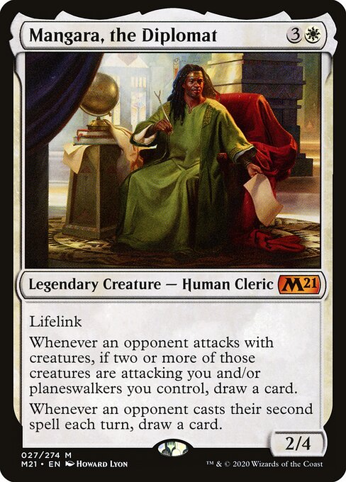 Mangara, the Diplomat M21-27 Mythic Near Mint Englisch Foil