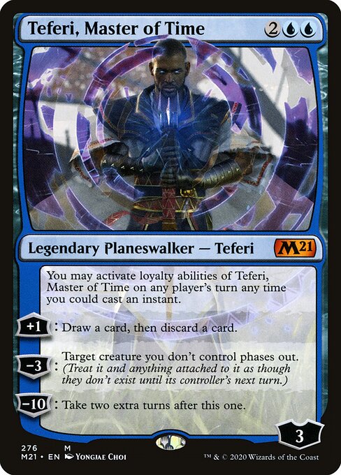 Teferi, Herr über die Zeit (V.2) XM21-276 Mythic Excellent Englisch Foil