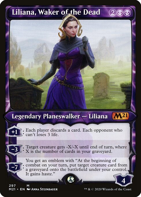 Liliana, Waker of the Dead (V.2) XM21-297 Light Played Englisch