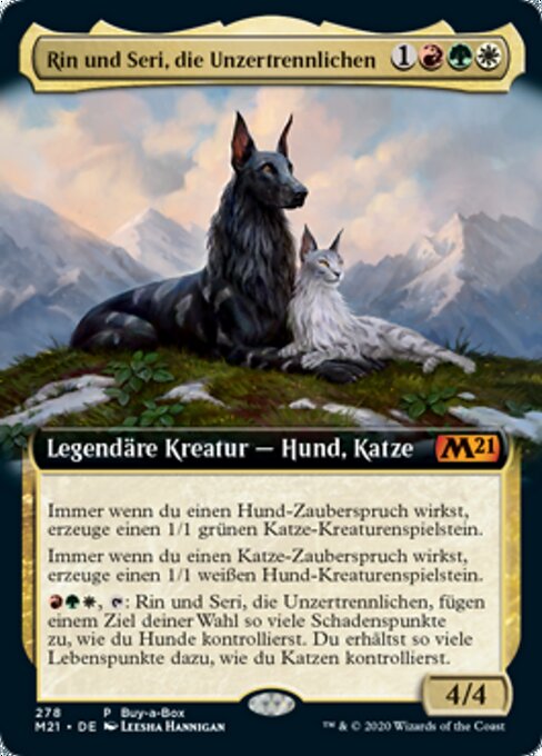 Rin und Seri, die Unzertrennlichen BABP-278 Mythic Excellent Deutsch Foil