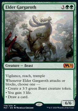 Gargaroth-Ältester M21-179 Mythic Good Englisch Foil
