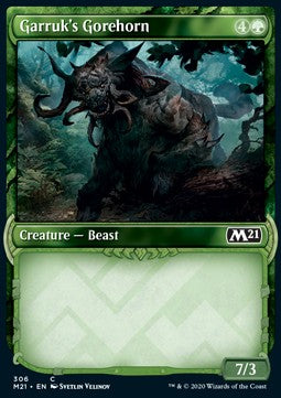 Garruks Bluthorn XM21-306 Common Near Mint Englisch Foil