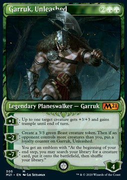 Garruk der Entfesselte (V.2) XM21-305 Mythic Good Englisch Foil