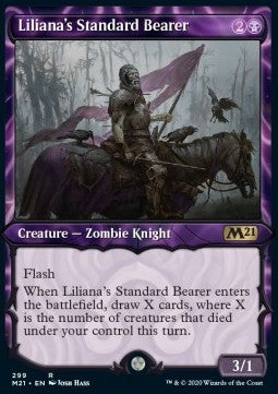 Lilianas Bannerträger XM21-299 Rare Excellent Englisch Foil