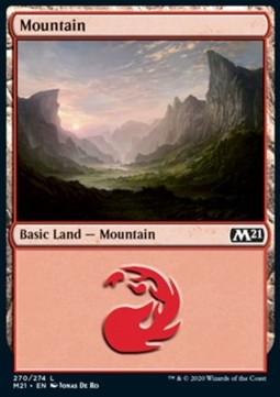 Gebirge (V.2) M21-270 Land Excellent Englisch Foil