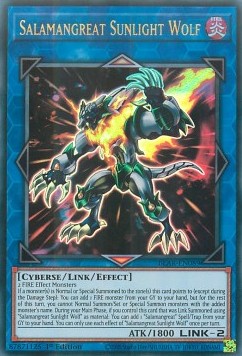 Salamangreat Sunlight Wolf BLAR-089 Ultra Rare Good Englisch 1. Auflage