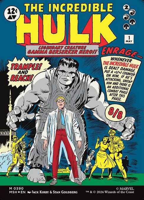Bruce Banner // The Incredible Hulk - Back Face
