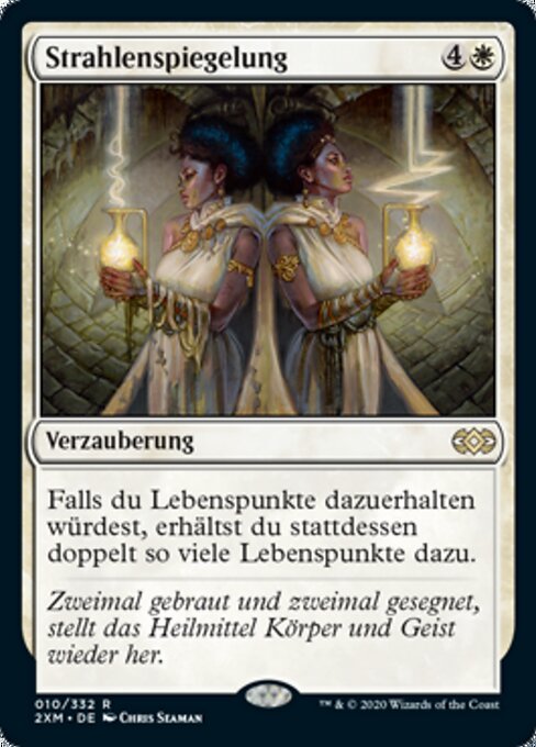 Strahlenspiegelung 2XM-10 Rare Excellent Deutsch