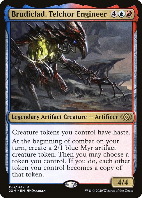 Brudiclad, Telchor Engineer 2XM-193 Rare Near Mint Englisch