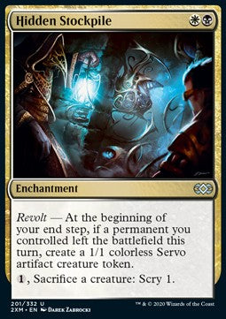 Versteckte Vorräte 2XM-201 Uncommon Excellent Englisch Foil