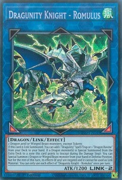 Dracheneinheit-Ritter - Romulus MP20-145 Secret Rare Excellent Deutsch 1. Auflage