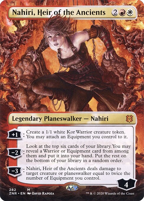 Nahiri, Heir of the Ancients XZNR-282 Mythic Excellent Englisch
