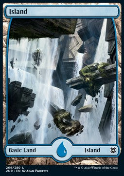 Insel (V.1) ZNR-269 Land Near Mint Englisch Foil