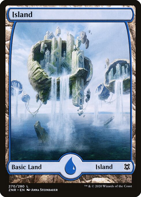 Island ZNR-270 Land Excellent Englisch