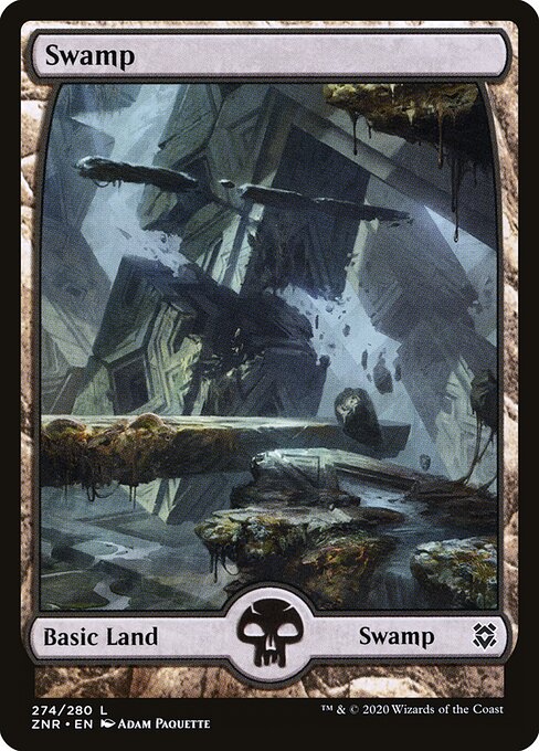 Swamp ZNR-274 Land Excellent Englisch