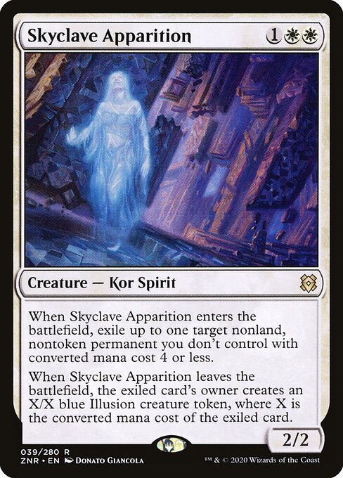 Skyclave Apparition ZNR-39 Rare Near Mint Englisch Foil