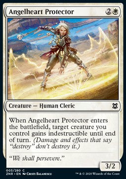 Engelherz-Beschützerin ZNR-3 Common Near Mint Englisch Foil