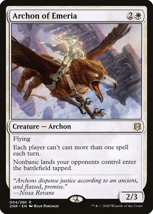 Archon der Emeria ZNR-4 Rare Near Mint Englisch Foil