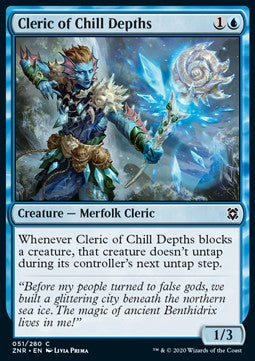 Kleriker der eiskalten Tiefen ZNR-51 Common Excellent Deutsch Foil