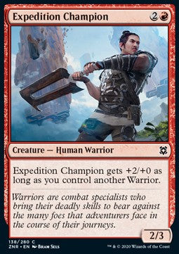 Champion der Expedition ZNR-138 Common Near Mint Englisch Foil
