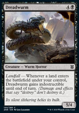Furchteinflößender Wurm ZNR-100 Common Excellent Deutsch Foil