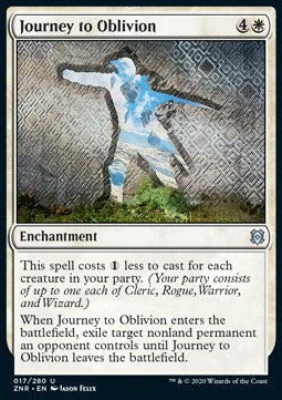 Reise in die Vergessenheit ZNR-17 Uncommon Excellent Deutsch Foil