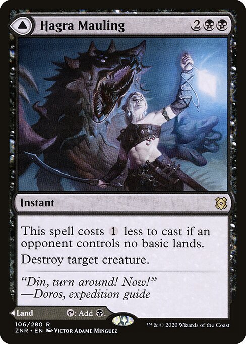 Hagra Mauling // Hagra Broodpit ZNR-106 Rare Good Englisch