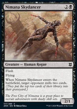 Nimana-Himmelstänzerin ZNR-117 Common Excellent Deutsch Foil