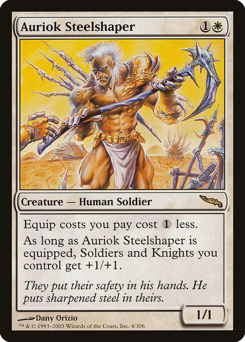 Auriok-Stahlformer MRD-4 Rare Light Played Englisch