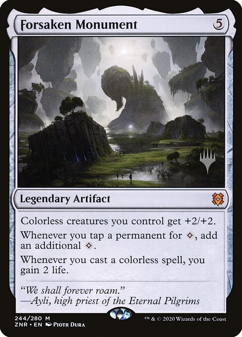 Forsaken Monument PZNR-244 Mythic Near Mint Englisch