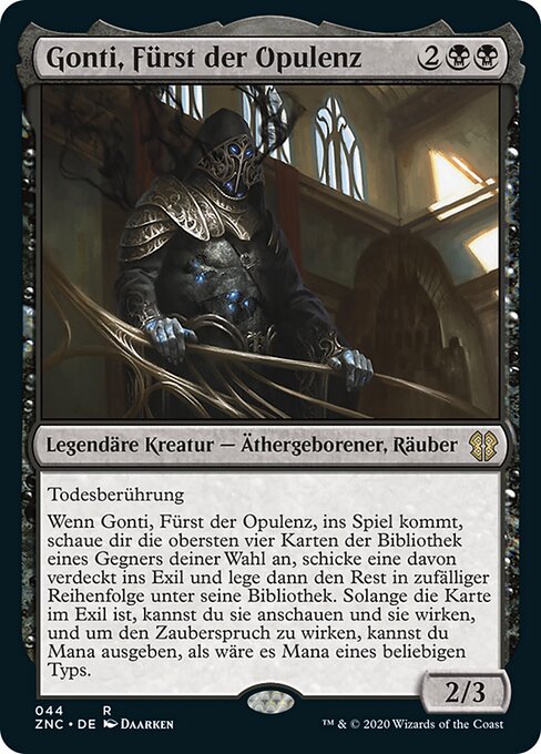 Gonti, Fürst der Opulenz ZNC-44 Rare Near Mint Deutsch