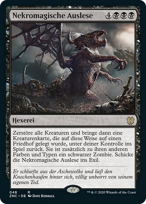 Nekromagische Auslese ZNC-48 Rare Light Played Deutsch
