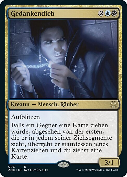 Gedankendieb ZNC-96 Rare Near Mint Deutsch