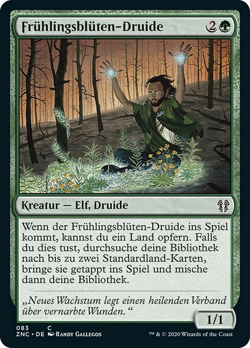 Frühlingsblüten-Druide ZNC-83 Common Excellent Deutsch