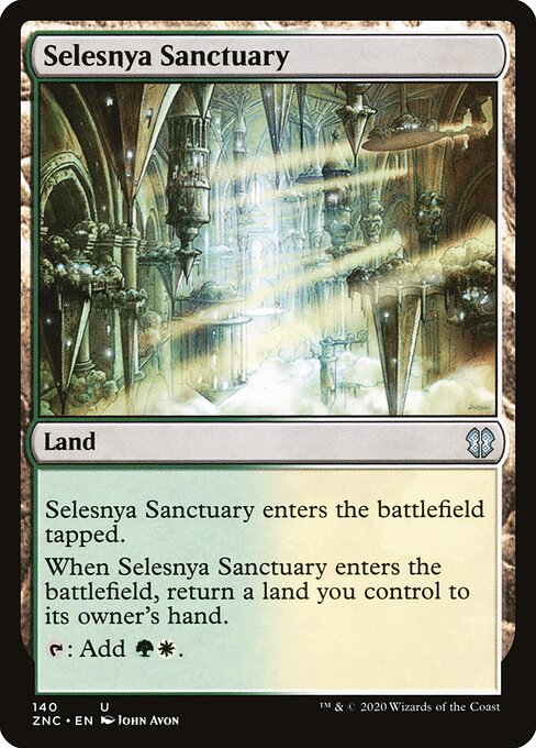Selesnya Sanctuary ZNC-140 Uncommon Near Mint Englisch