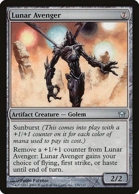Lunar Avenger 5DN-136 Uncommon Good Englisch Foil