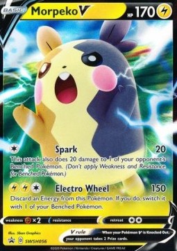 Morpeko V SWSH-056 Promo Excellent Deutsch
