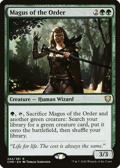Magus of the Order CMR-242 Rare Near Mint Englisch