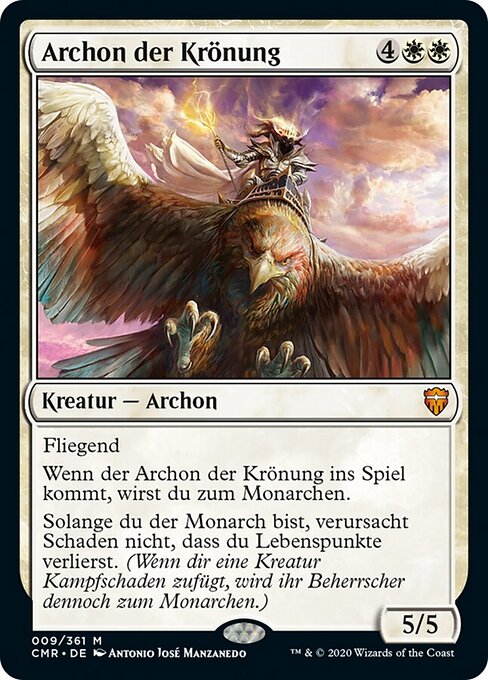 Archon der Krönung CMR-9 Mythic Excellent Deutsch