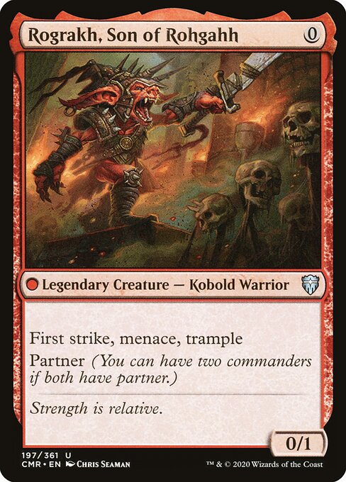 Rograkh, Son of Rohgahh CMR-197 Uncommon Excellent Englisch