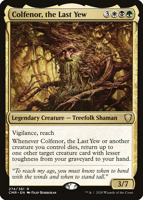 Colfenor, the Last Yew CMR-274 Rare Near Mint Englisch