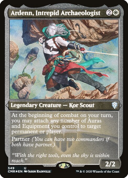 Ardenn, Intrepid Archaeologist XCMR-549 Uncommon Near Mint Englisch Foil