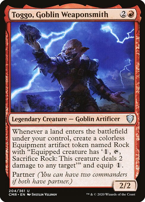 Toggo, Goblin-Waffenschmied CMR-204 Uncommon Excellent Englisch