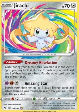 Jirachi VIV-119 Amazing Rare Near Mint Deutsch