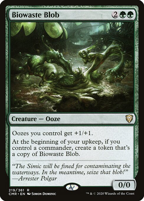 Biowaste Blob CMR-219 Rare Near Mint Englisch Foil