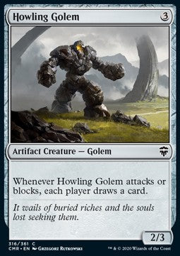 Golem des verborgenen Wissens CMR-316 Common Excellent Deutsch Foil