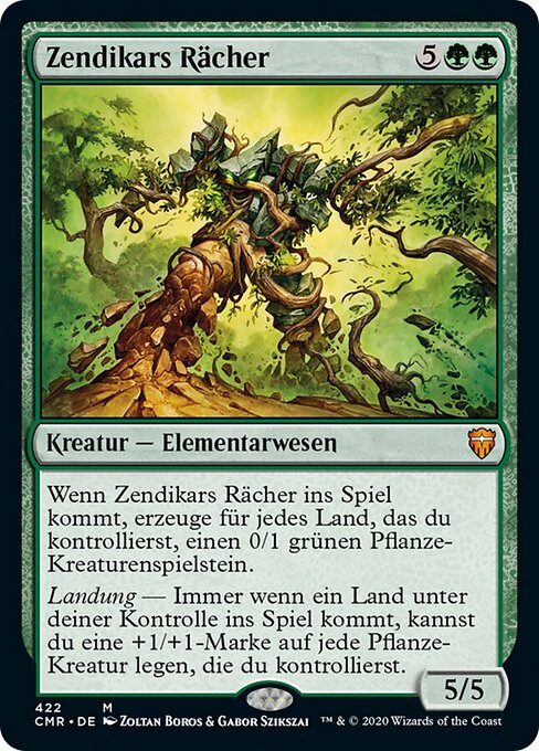 Zendikars Rächer XCMR-422 Mythic Near Mint Deutsch