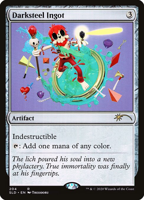 Nachtstahlbarren SLD-204 Rare Excellent Englisch Foil