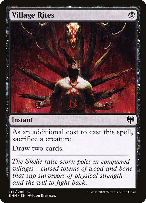 Dorfrituale KHM-117 Common Excellent Englisch Foil