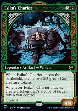 Esikas Streitwagen XKHM-315 Rare Excellent Englisch Foil